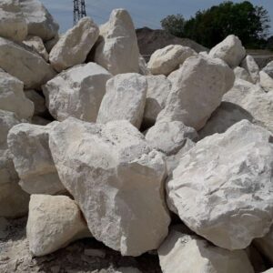 Enrochement blanc calcaire 200kg/500kg